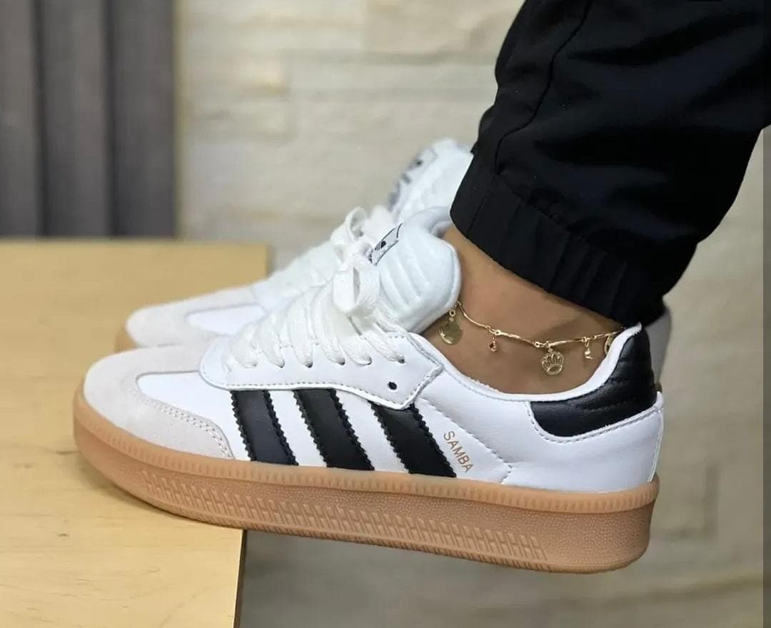 ADIDAS SAMBA PLATAFORMA BLANCO 3